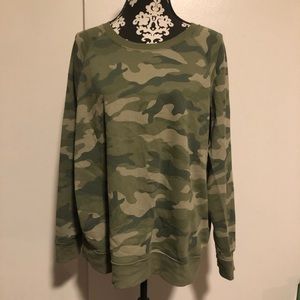 Old Navy Camo Sweatshirt